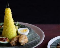 Picture of nasi tumpeng catering